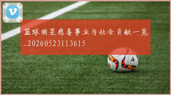 篮球明星慈善事业与社会贡献一览_20260523113615